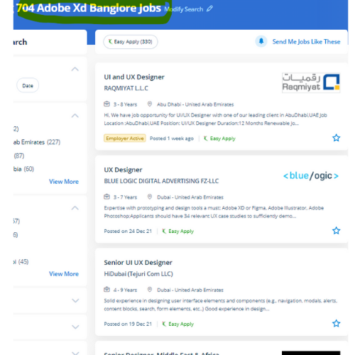 Adobe XD internship jobs in Hanover