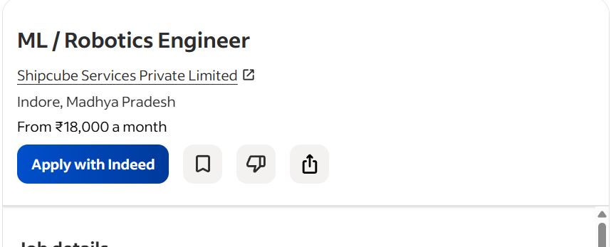 AI ML ROBOTICS internship jobs in Bremen