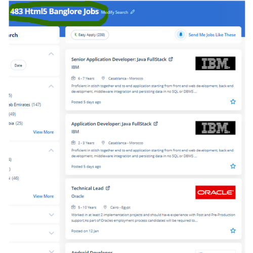 HTML 5 internship jobs in Tubingen