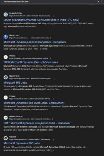 Microsoft Dynamics 365 internship jobs in Nuremberg