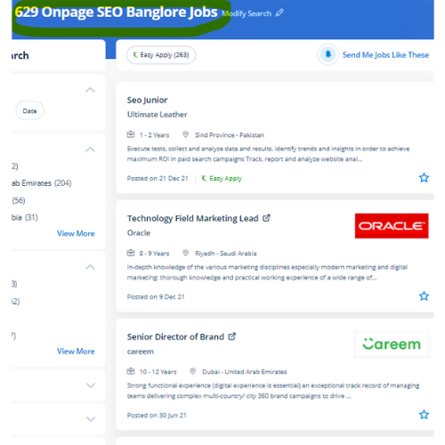 On-Page SEO internship jobs in Hamburg