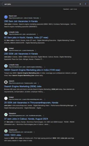 Search Engine Marketing (SEM) internship jobs in Duisburg