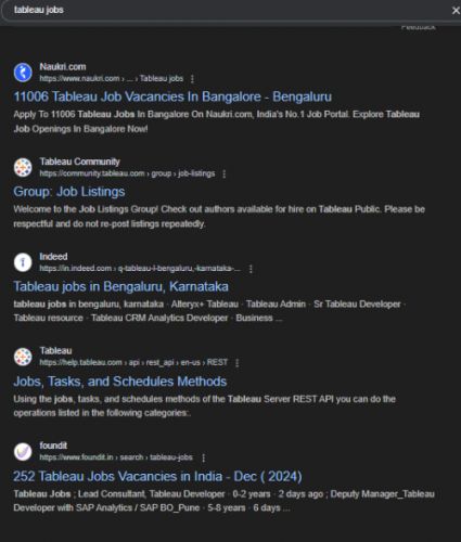 Tableau internship jobs in Stuttgart
